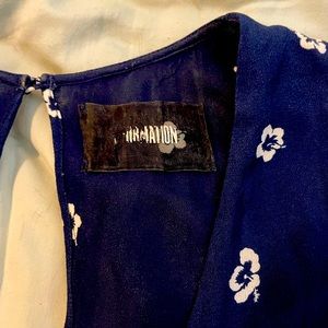 Reformation mini dress size 12 - fits more like a 10!